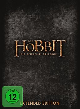 Der Hobbit - Die Spielfilm-Trilogie [Extended Version, 15 Discs] DVD