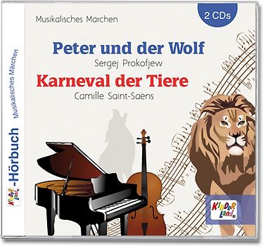 Peter und der Wolf / Karneval der Tiere 2CD