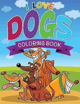 I Love Dogs Coloring Books