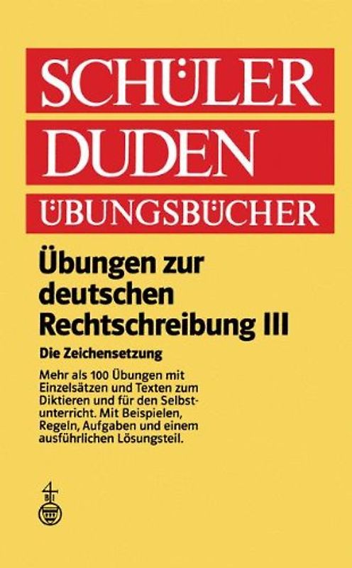 Übungen zur deutschen Rechtschreibung III