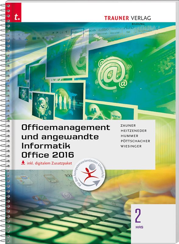 Officemanagement und angewandte Informatik 2 HAS Office 2016 inkl. digitalem Zusatzpaket