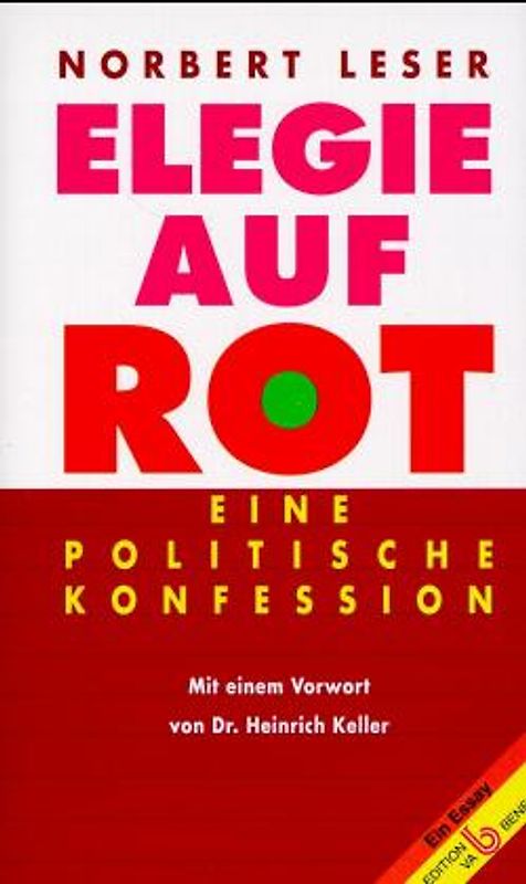 Elegie auf rot
