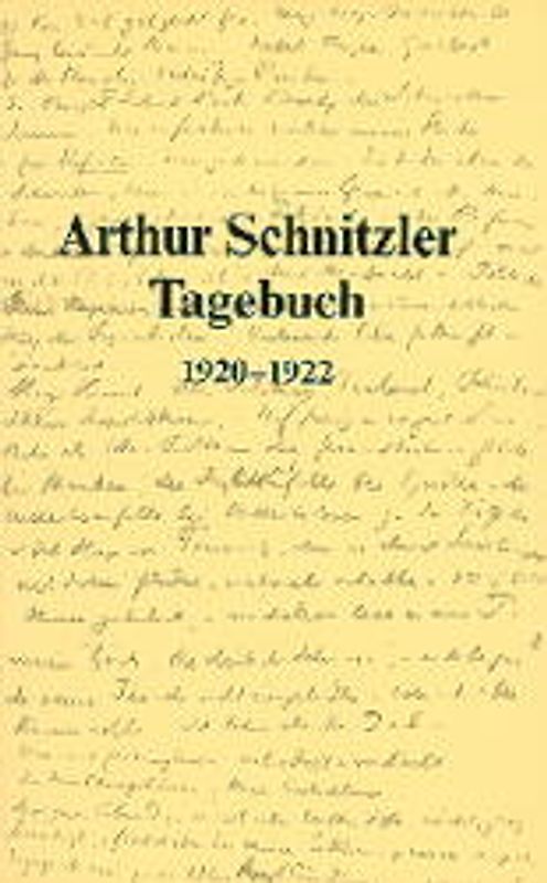 Arthur Schnitzler Tagebuch (1879–1931)