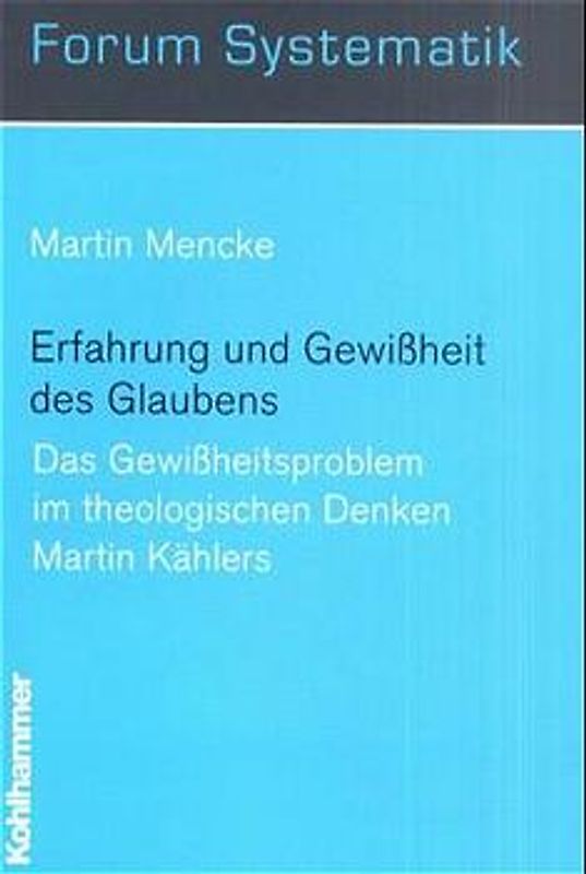 Erfahrung und Gewissheit des Glaubens