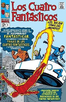 Biblioteca marvel los 4 fantásticos 1. 1961-62: fantastic four 1-6 usa