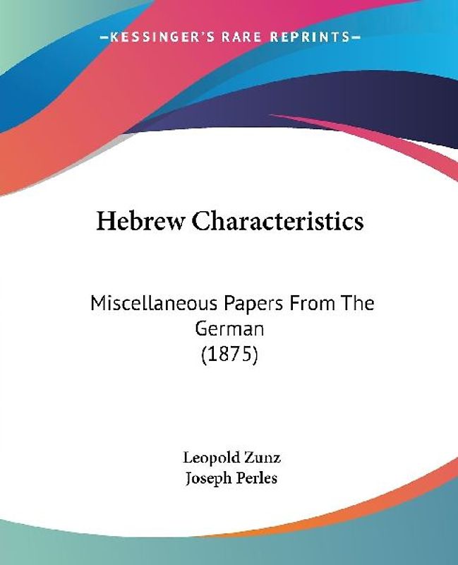 Hebrew Characteristics