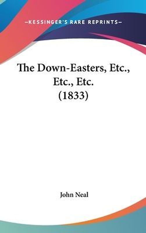 The Down-Easters, Etc., Etc., Etc. (1833)