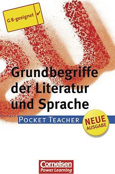 Pocket Teacher. Sekundarstufe I (mit Umschlagklappen) / Grundbegriffe der Literatur und Sprache