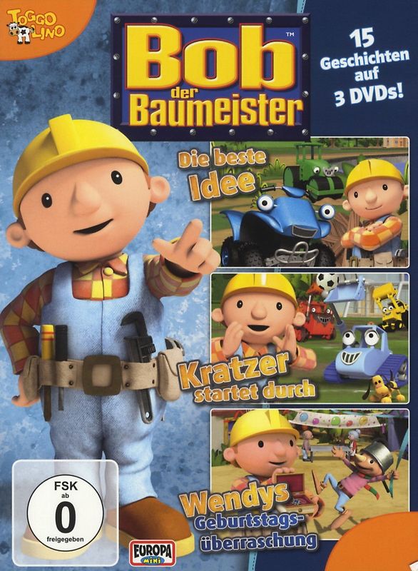 Bob der Baumeister - 15 Geschichten auf 3 DVDs DVD