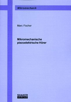 Mikromechanische piezoelektrische Hörer
