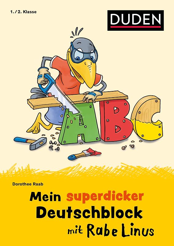 Mein superdicker Deutschblock mit Rabe Linus