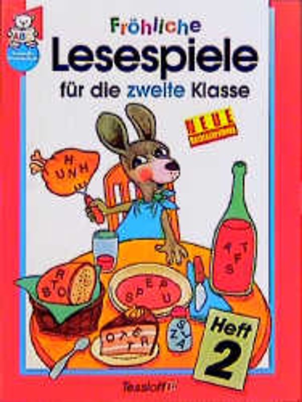 Fröhliche Lesespiele für die 2. Klasse
