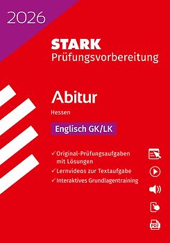 STARK Englisch GK/LK - Abitur 2026 Hessen - Prüfungsvorbereitung