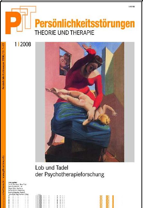 Persönlichkeitsstörungen PTT / Lob und Tadel der Psychotherapieforschung