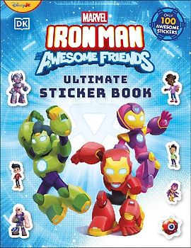 Marvel Iron Man and His Awesome Friends Ultimate Sticker Book