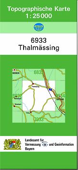TK25 6933 Thalmässing