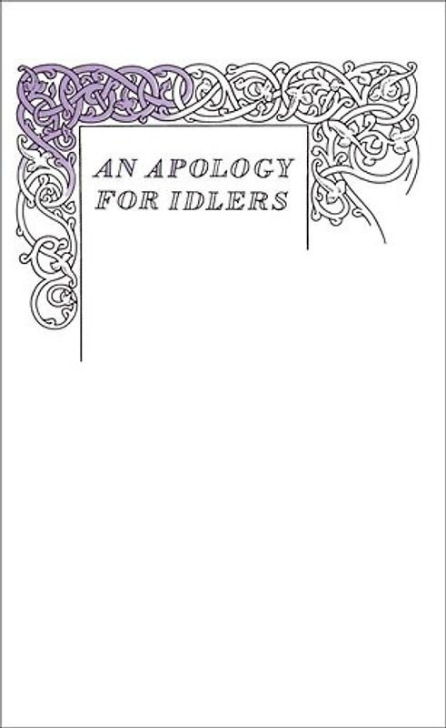 An Apology for Idlers (Penguin Great Ideas) - Robert Louis Stevenson