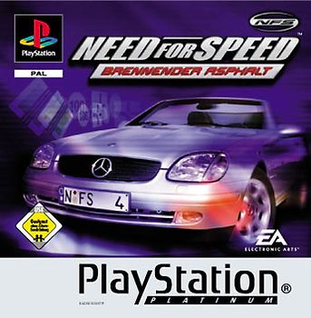 Need for Speed 4 - Brennender Asphalt - Platinum PlayStation 1