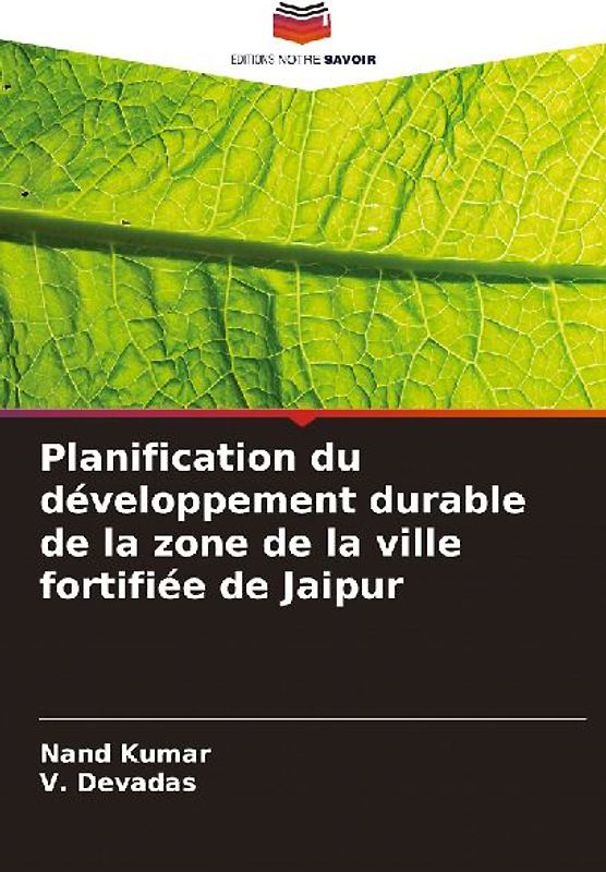 Planification du développement durable de la zone de la ville fortifiée de Jaipur