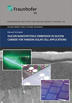 Silicon Nanocrystals Embedded in Silicon Carbide for Tandem Solar Cell Applications