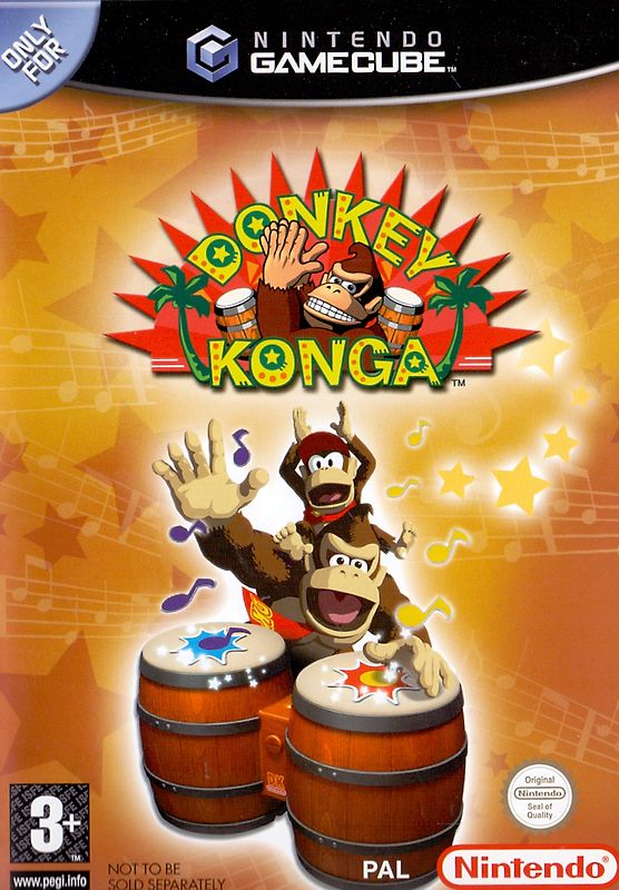 Donkey Konga [ohne Bongocontroller, Internationale Version] Nintendo GameCube