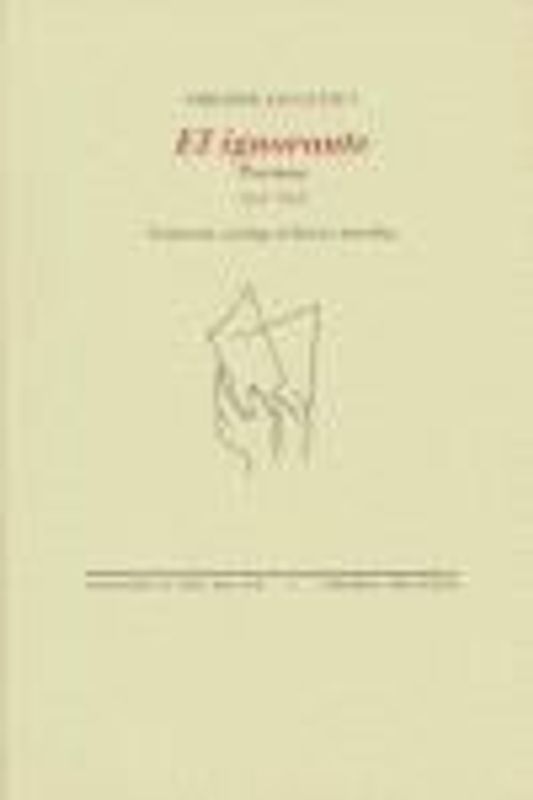 El ignorante : poemas (1952-1956)