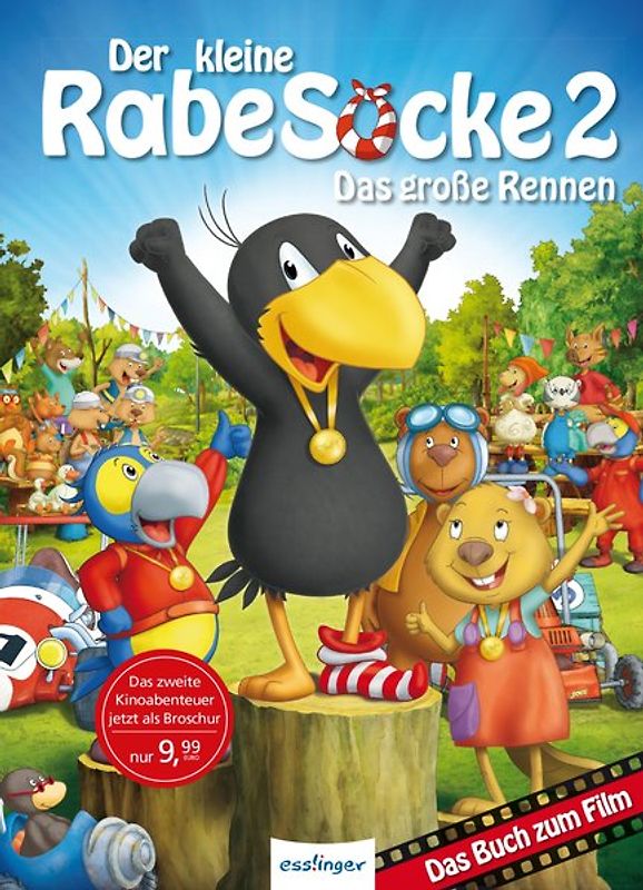 Der kleine Rabe Socke: Der kleine Rabe Socke 2 – Das große Rennen, Broschur-Ausgabe