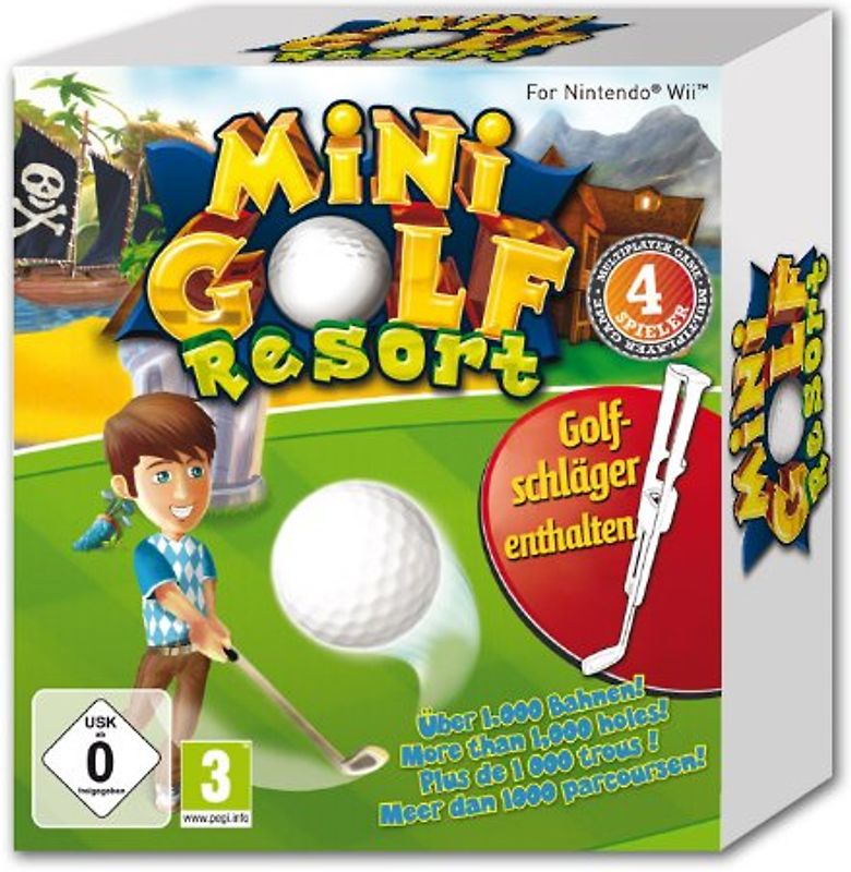 MiniGolf Resort Wii-Bundle Nintendo Wii