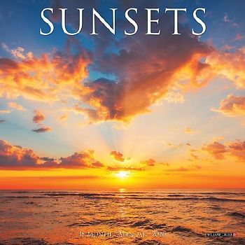 Sunsets 2026 7 X 7 Mini Wall Calendar