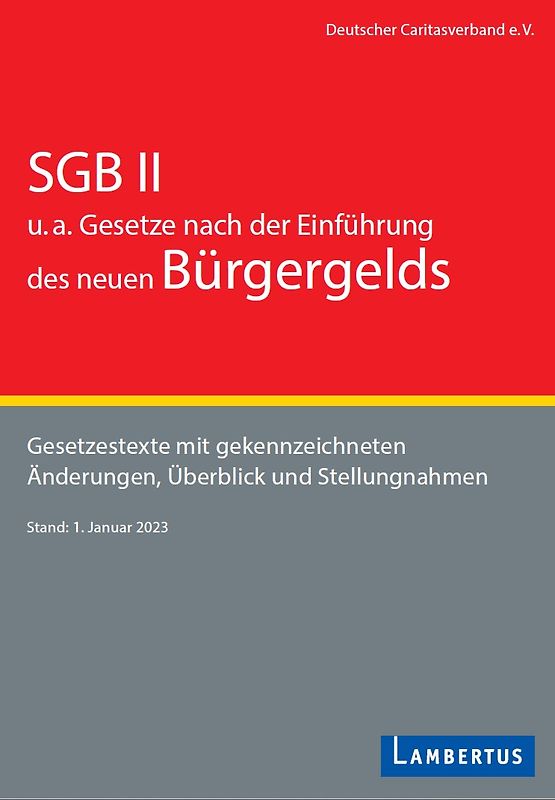 SGB II nach der Einführung des neuen Bürgergelds