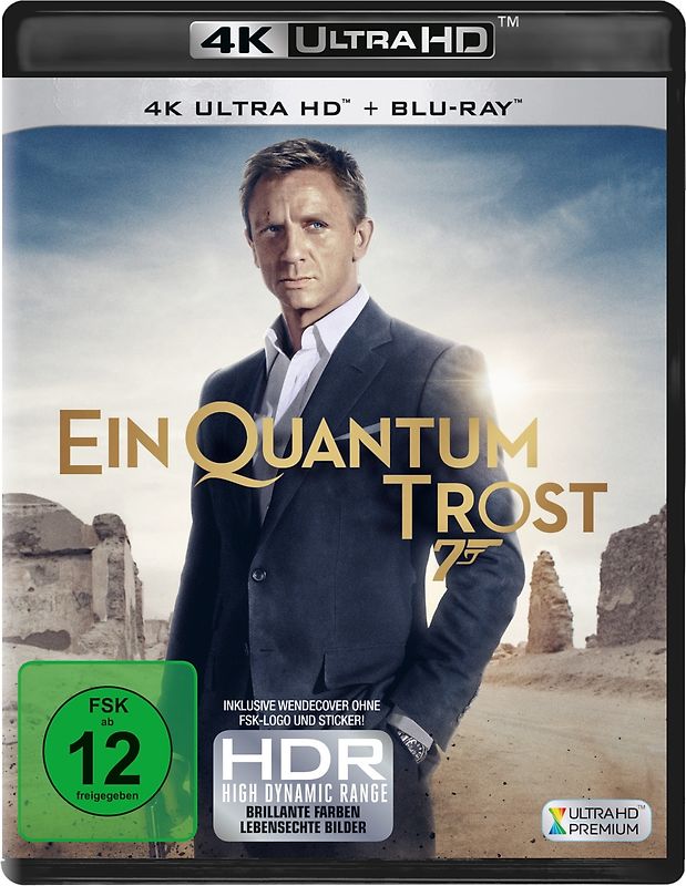 James Bond 007 - Ein Quantum Trost 4K [inkl. Blu-ray] 4K Ultra HD Blu-ray