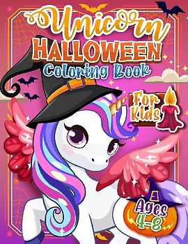 Unicorn Coloring - Halloween Edition
