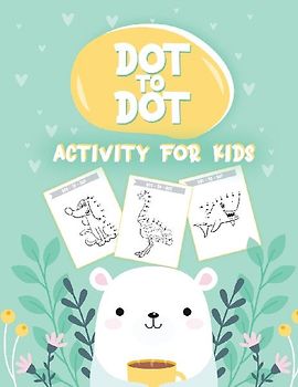 50 Animals Dot to Dot Activity for Kids