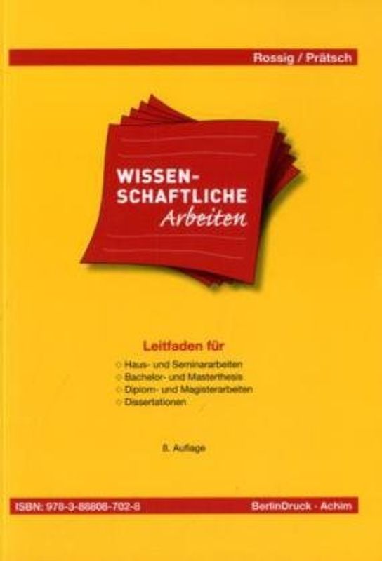 Wissenschaftliche Arbeiten