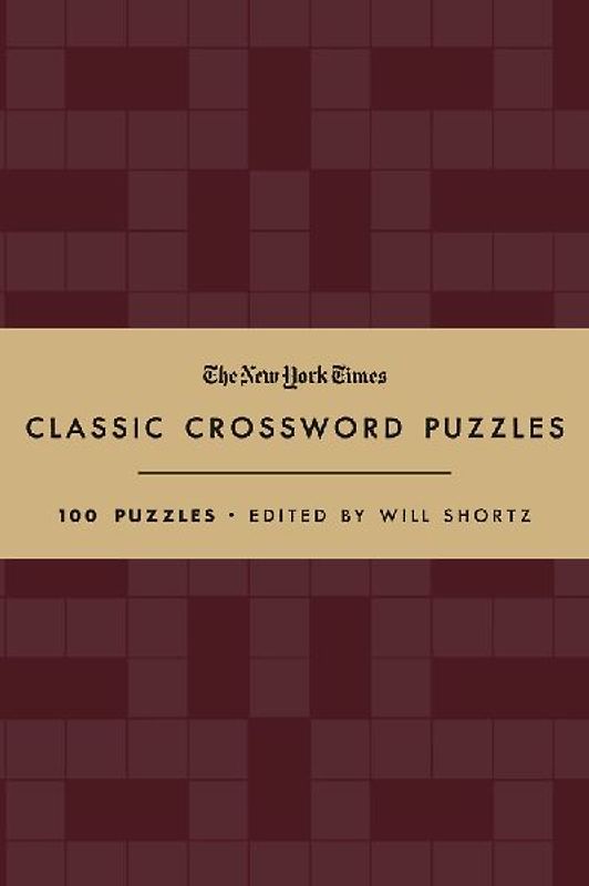 The New York Times Classic Crossword Puzzles (Cranberry and Gold)