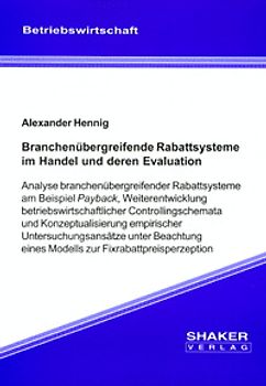 Branchenübergreifende Rabattsysteme im Handel und deren Evaluation