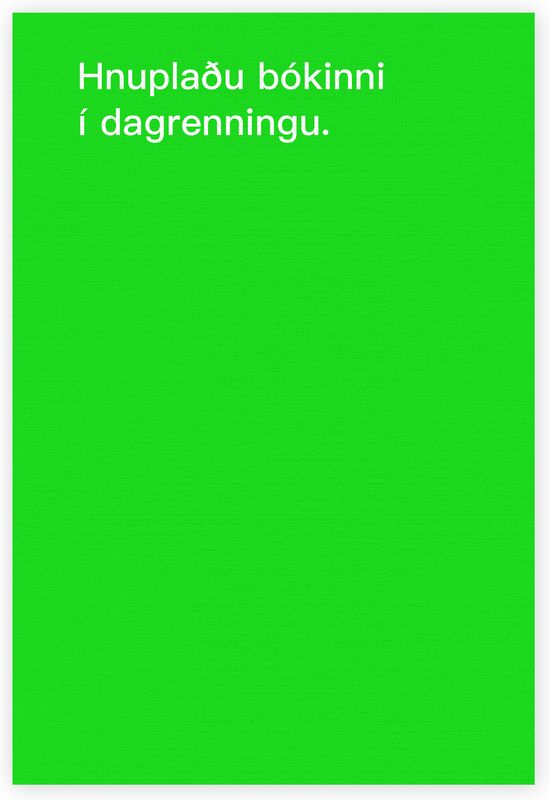 Hvernig hnupla skal bókum