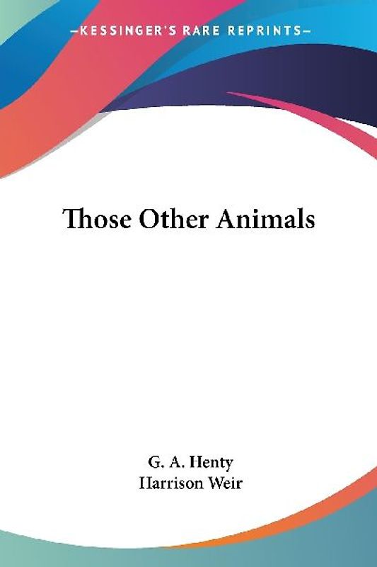 Those Other Animals