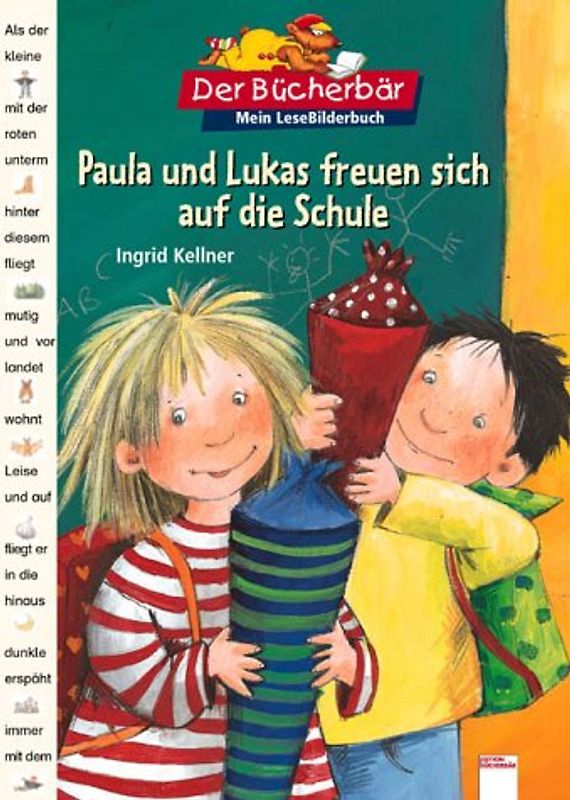 Paula und Lukas freuen sich auf die Schule