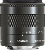 Canon EF-M 18-55 mm F3.5-5.6 IS STM 52 mm Filtergewinde (Canon EF-M Anschluss) schwarz