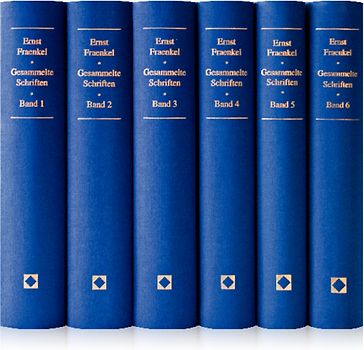 Ernst Fraenkel - Gesammelte Schriften
