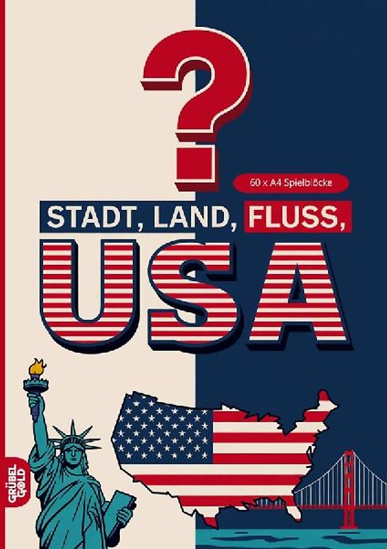 Stadt, Land, Fluss, USA