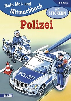 Mal- und Mitmachbuch, Band 16: Polizei