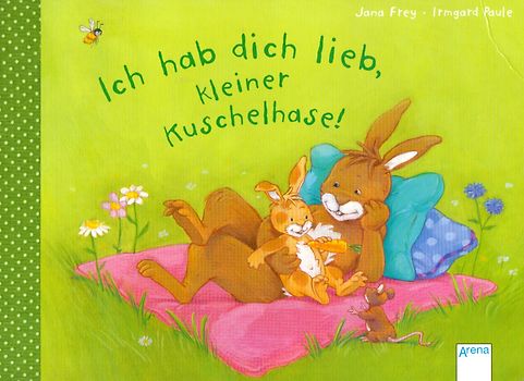 Ich hab dich lieb, kleiner Kuschelhase!