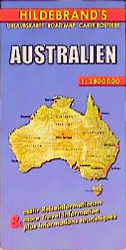 Australien. 1:2800000. Stadtpläne: Adelaide, Brisbane, Canberra, Melbourne, Perth, Sidney, Darwin