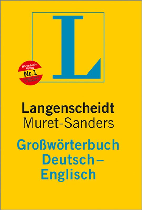 Langenscheidt Muret-Sanders Großwörterbuch Englisch
