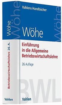 Einführung in die Allgemeine Betriebswirtschaftslehre