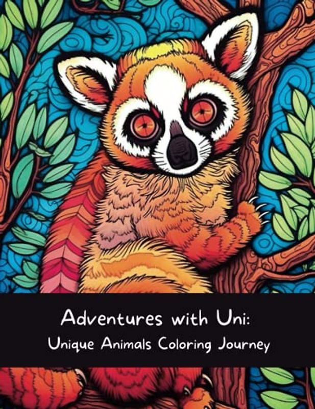 Adventures with Uni: Unique Animals Coloring Journey