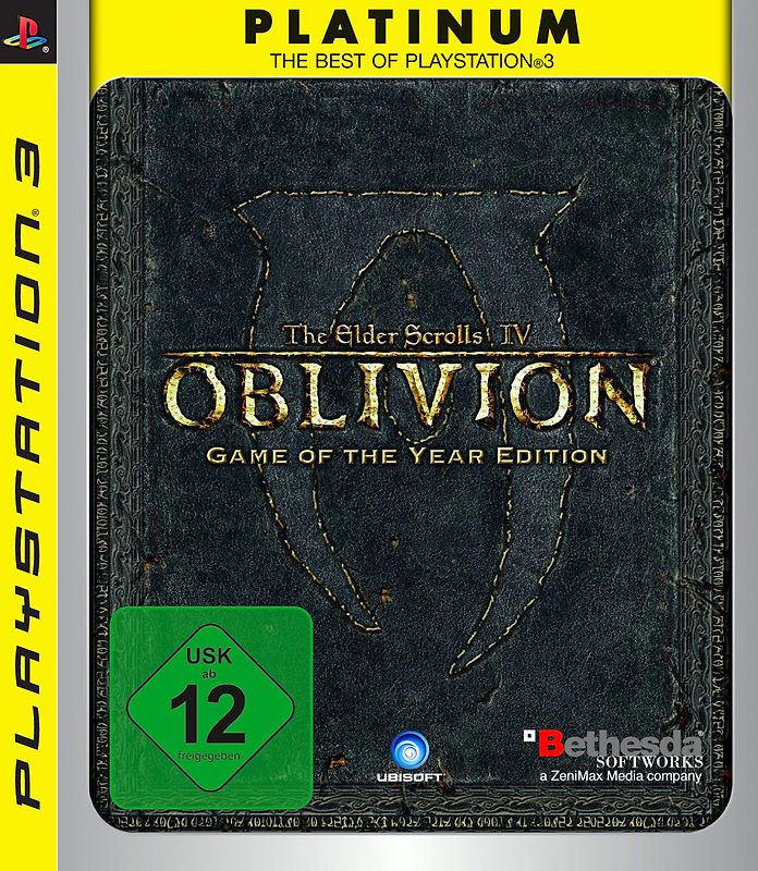 Elder Scrolls 4: Oblivion Game of the Year Edition PlayStation 3
