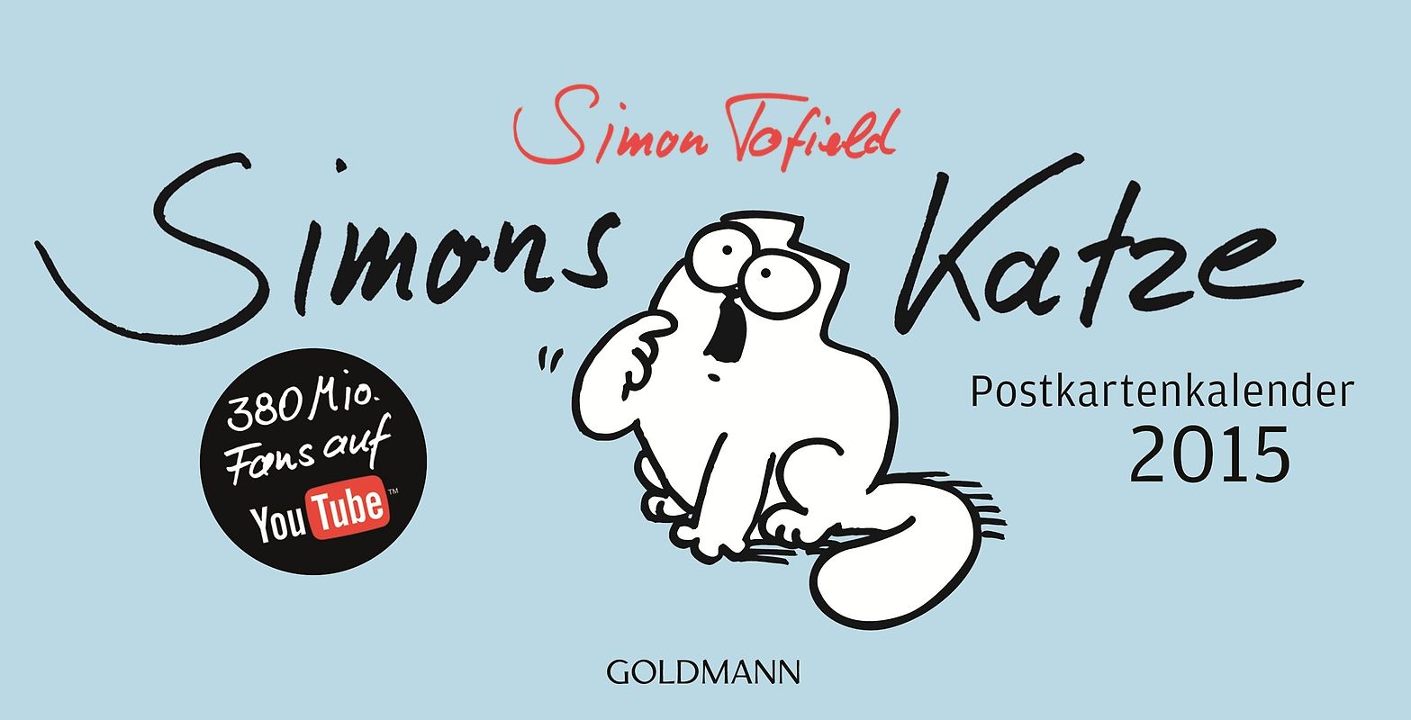 Simons Katze  - Postkartenkalender 2015